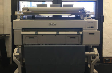 Print shop drawings and construction drawings up to A0 size with our large-format printer