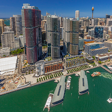 Barangaroo International Towers in Sydney